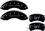 Caliper Covers - Glossy Black w/ GT logo - Front and Rear